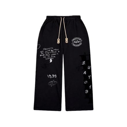 CHECKERBOARD SWEATPANTS