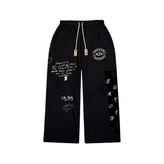 CHECKERBOARD SWEATPANTS