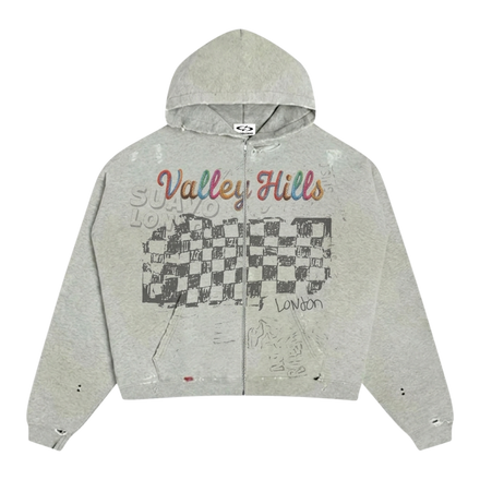 VALLEY HILLS ZIP-UP HOODIE