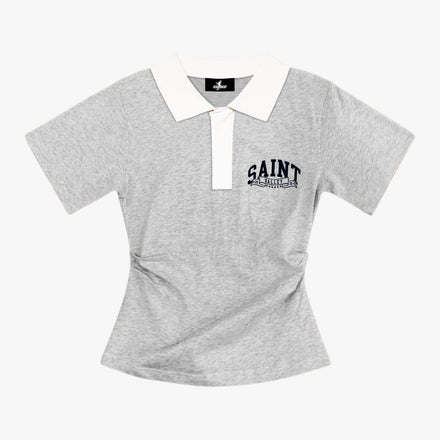 SAINT VALLEY CINCHED POLO