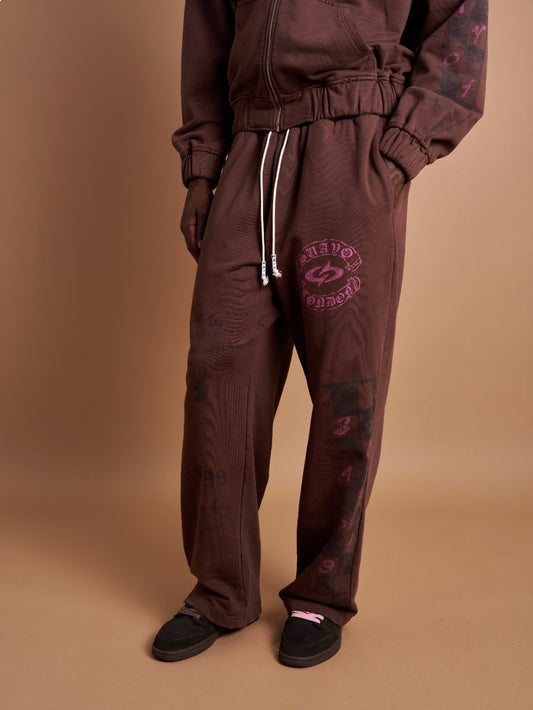 CHECKERBOARD SWEATPANTS