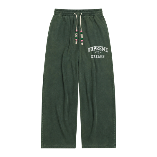 SUPREME DREAMS SWEATPANTS - GREEN