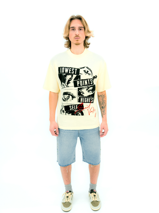 STUD DENIM JORTS