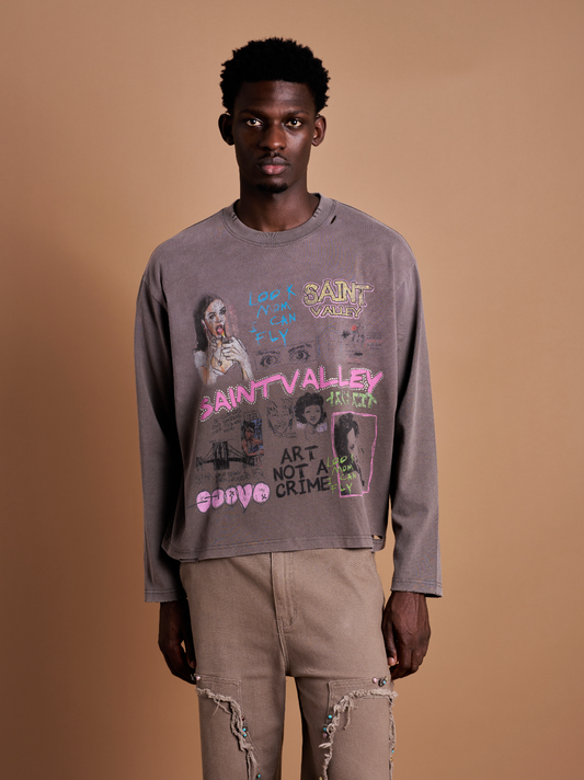 MOM I CAN FLY LONG SLEEVE