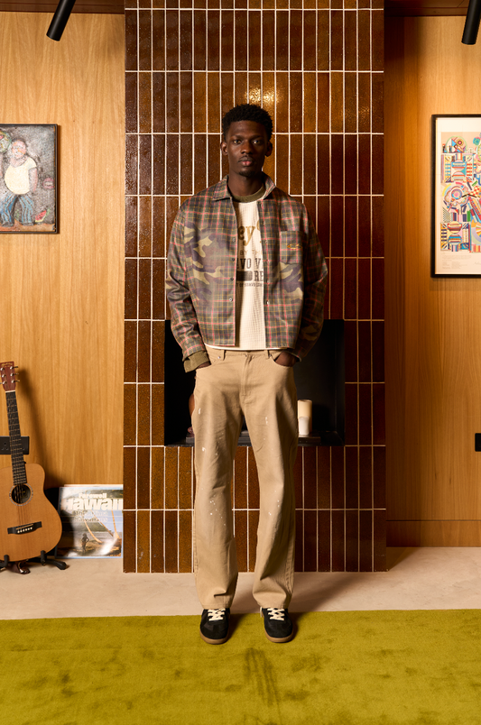SAINT BOULEVARD FLANNEL - CAMO
