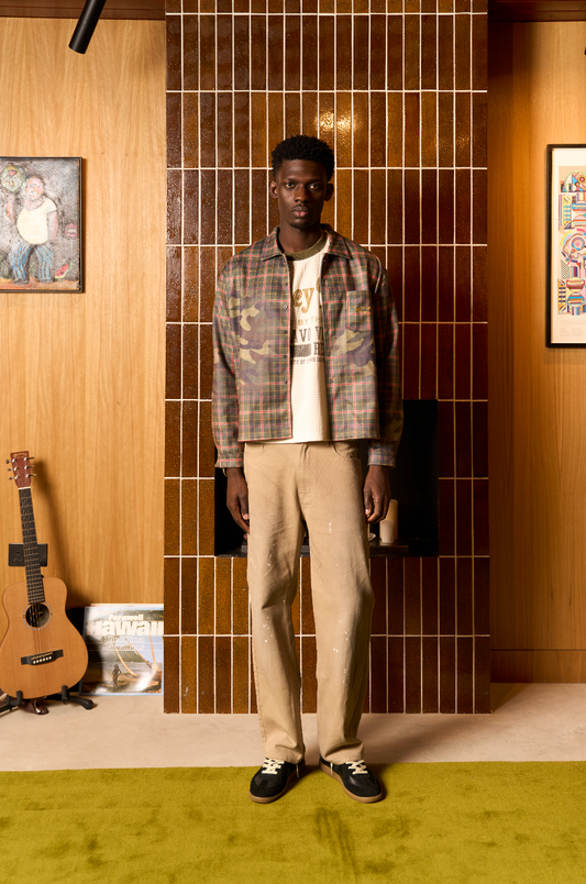 SAINT BOULEVARD FLANNEL - CAMO