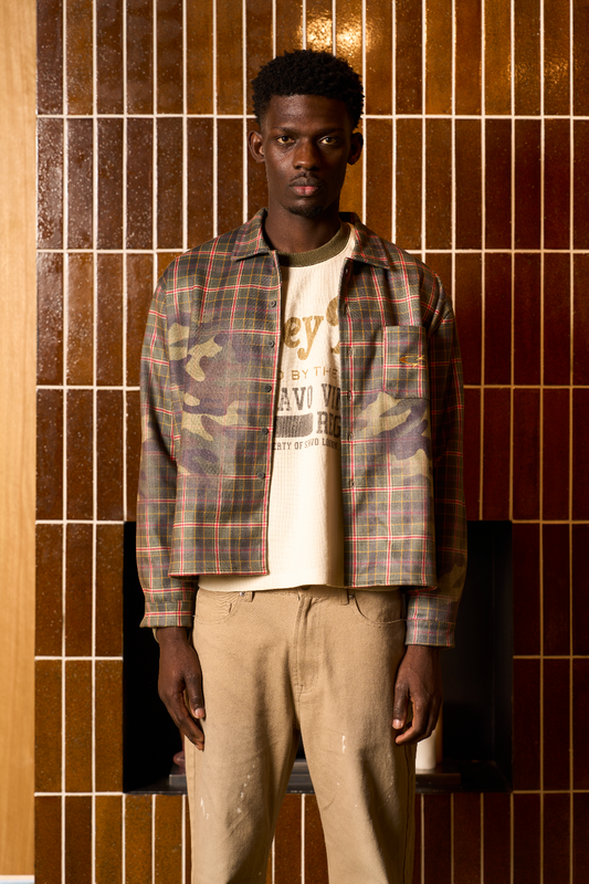 SAINT BOULEVARD FLANNEL - CAMO