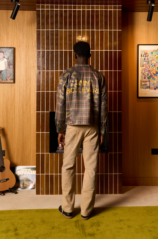 SAINT BOULEVARD FLANNEL - CAMO