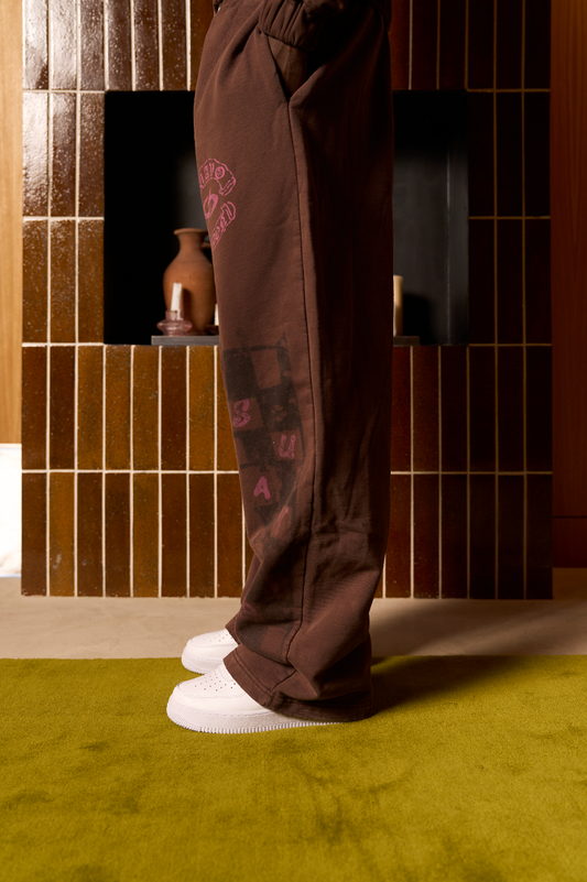 CHECKERBOARD SWEATPANTS