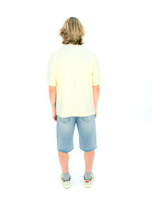 STUD DENIM JORTS