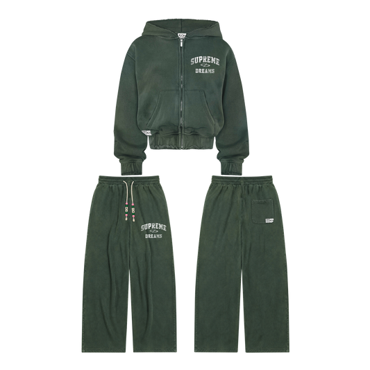 SUPREME DREAMS HOODIE - GREEN