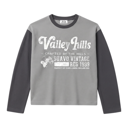 VALLEY HILLS RAGLAN WAFFLE