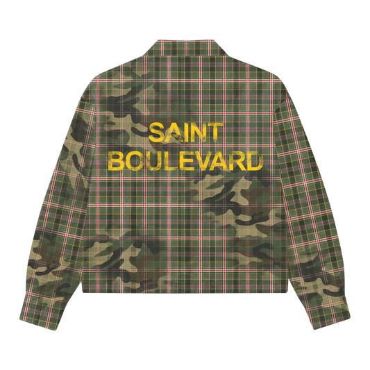 SAINT BOULEVARD FLANNEL - CAMO