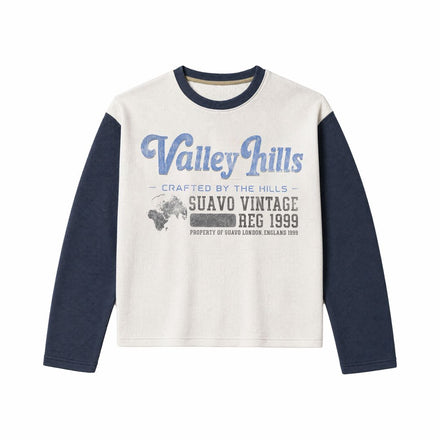 VALLEY HILLS RAGLAN WAFFLE